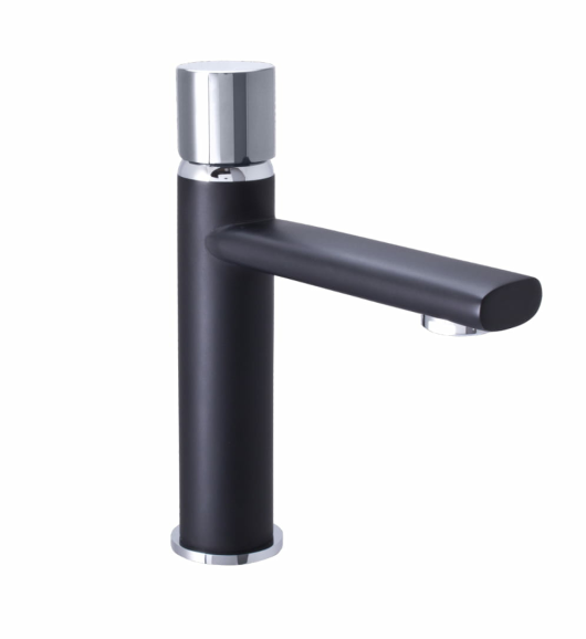 Змішувач для умивальника Rubineta (Etna-18 BK) висота 175 мм ET80068